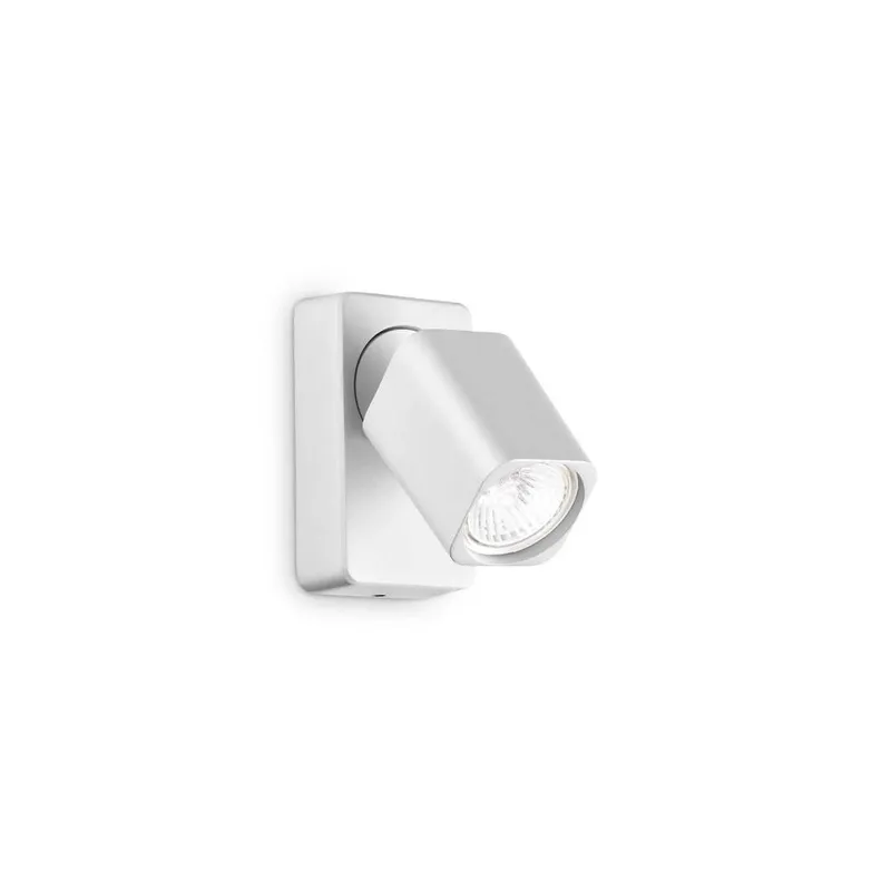 Ideal Lux Lighting Rudy Single Spotlight White