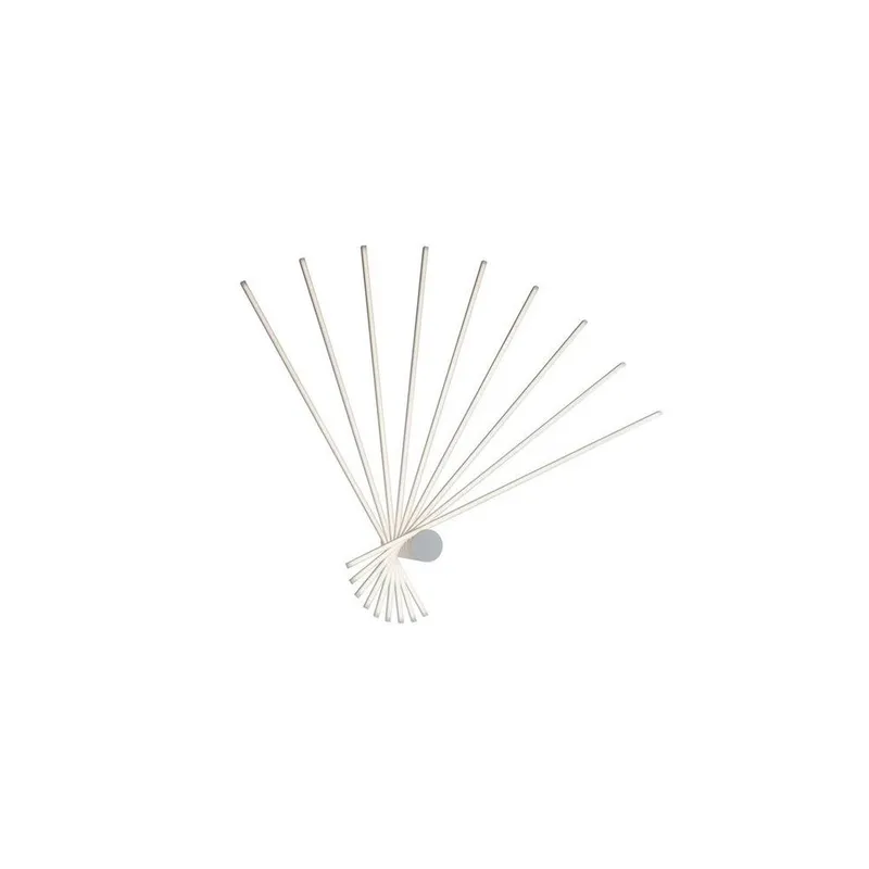 Fan Europe Lighting Shanghai Integrated LED Flush Ceiling Light, White Opal, 4000K
