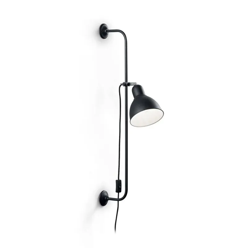 Netlighting Shower 1 Light Wall Light Black Black