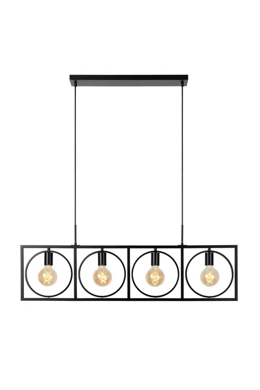 Lucide Lighting Suus Classic Bar Pendant Light - 4xE27 - Black