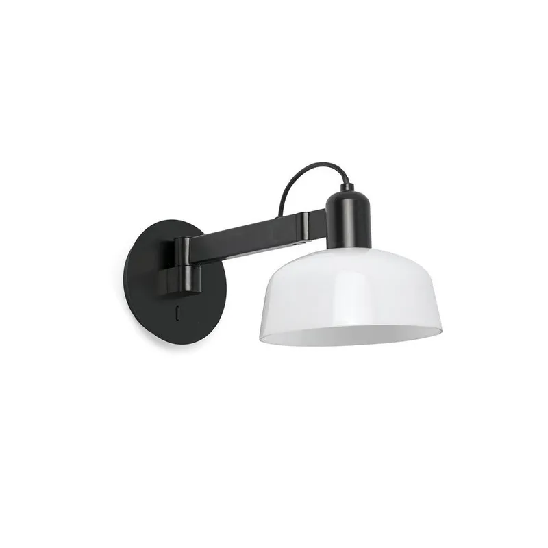 Netlighting Tatawin Dome Wall Lamp Opal in White White