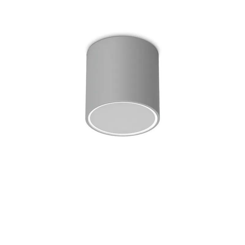 Netlighting Techo 15.3cm Outdoor Surface Mounted Downlight Grey IP54 Grey