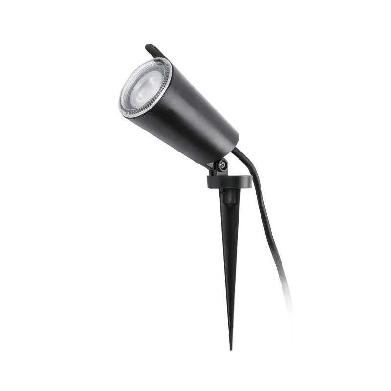 Netlighting Toni 1 Light Outdoor Display & Spot Black IP65 GU10 Black