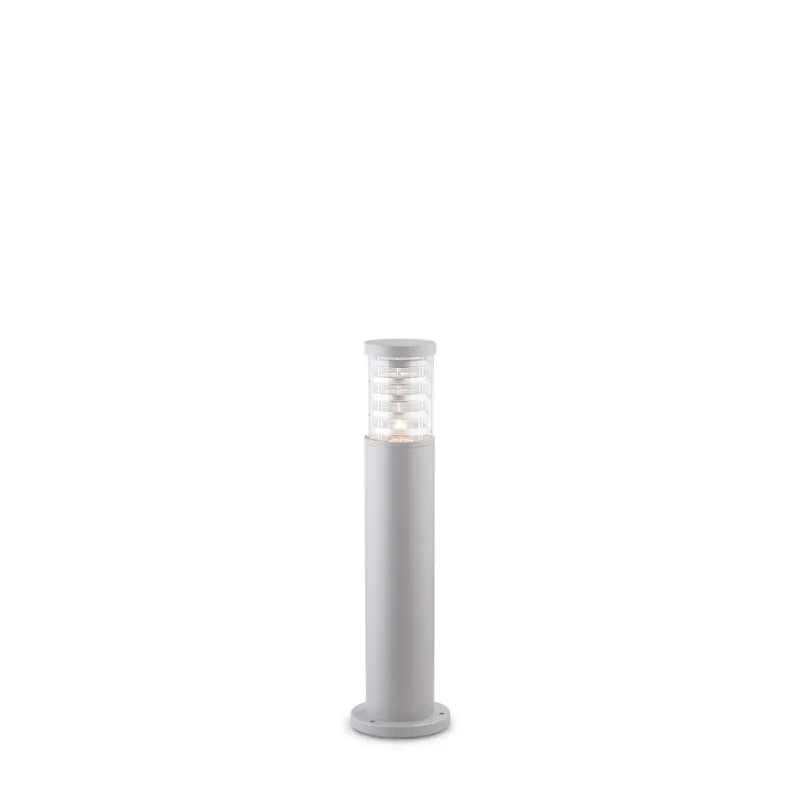 Netlighting Tronco 1 Light Outdoor Short Bollard Grey IP44 E27 Grey