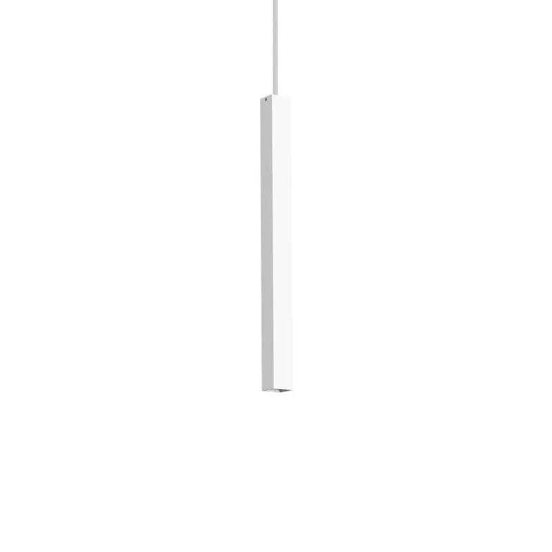 Netlighting Ultrathin LED 1 Light Ultra Slim Ceiling Pendant White White