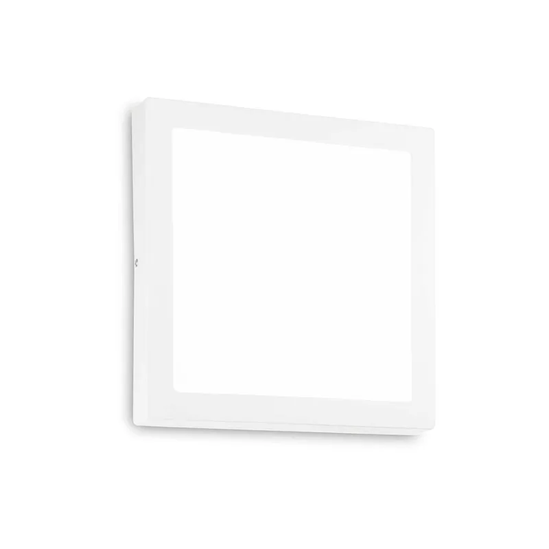 Netlighting Universal 30cm Square Semi Flush Light White 2600Lm 4000K White