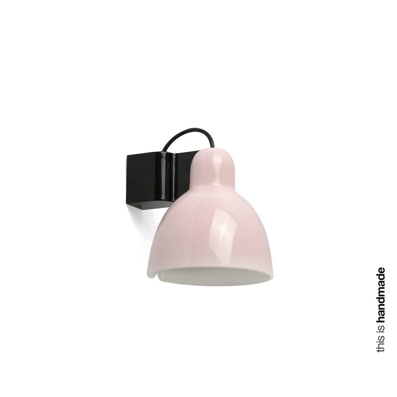 Netlighting Venice Pink Dome Wall Lamp Pink