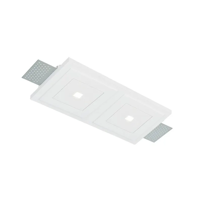 Netlighting Zephyr Recessed Downlight White 2x LED 2400lm 3000K White