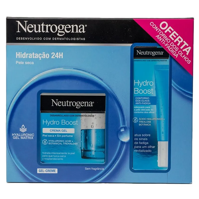 Neutrogena Gift Set Hydro Boost Gel-Creme 50ml + Hydro Boost Eye Cream 15ml