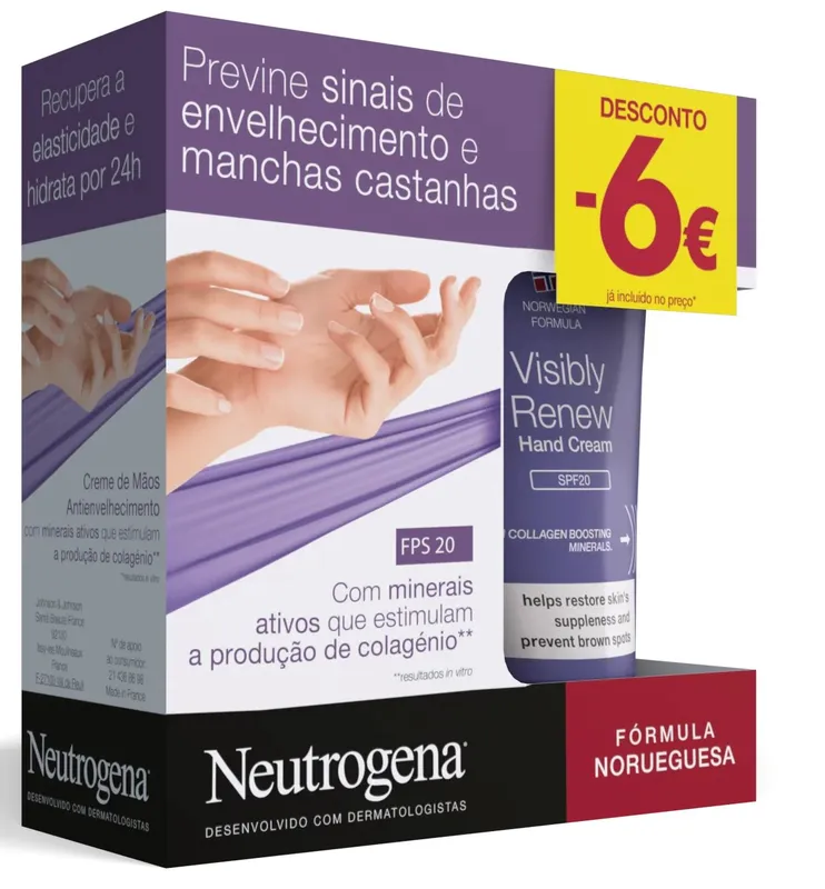 Neutrogena Visibly Renew Hand Cream SPF20 SPF20