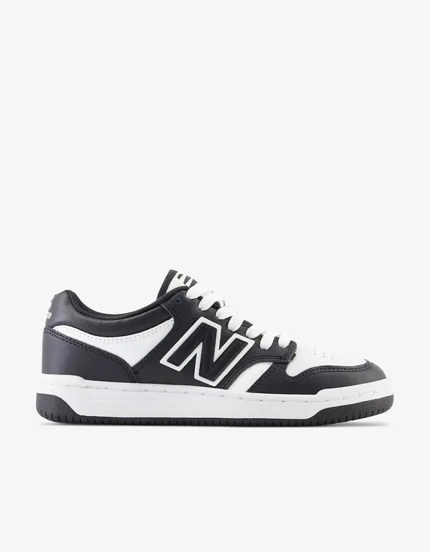 New Balance 480 Toddler Trainers - Black - Size 11 - Leather - Black - Size: 11