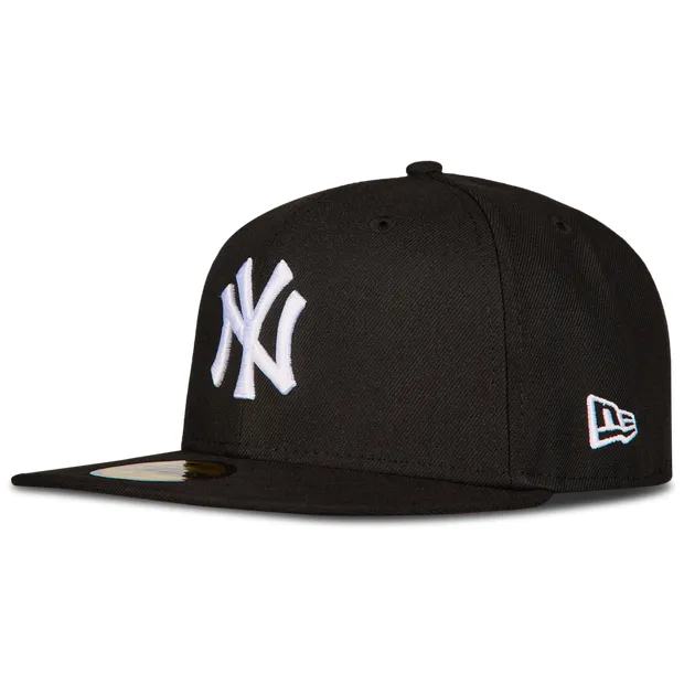 New Era Unisex Caps - Black - Size 7 1/8 - Black - Size: 7 1/8