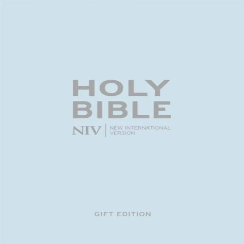 New International Version Niv Pocket Pastel Blue Soft-tone Bible
