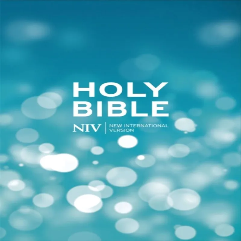 New International Version Niv Popular Blue Hardback Bible