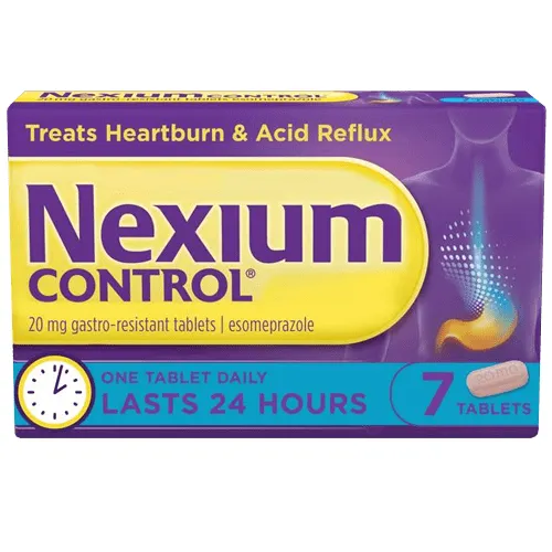 Nexium Control 20mg Tablets, 7-Count Pack
