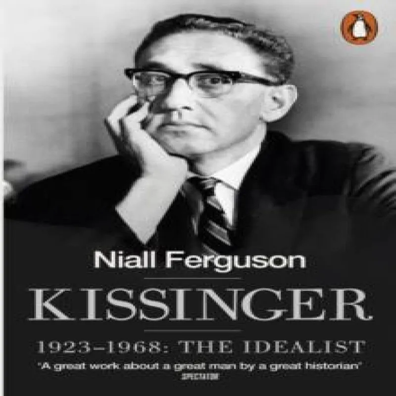 Niall Ferguson Kissinger Paperback Book Multicolor