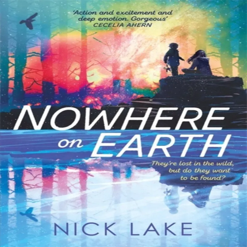 Nick Lake Nowhere on Earth Paperback Book Multicolor