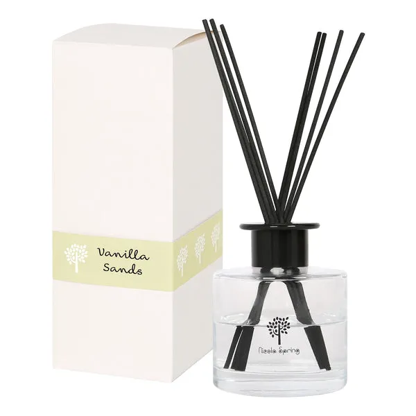 Nicola Spring Glass Reed Diffuser - 200ml - Vanilla Sands