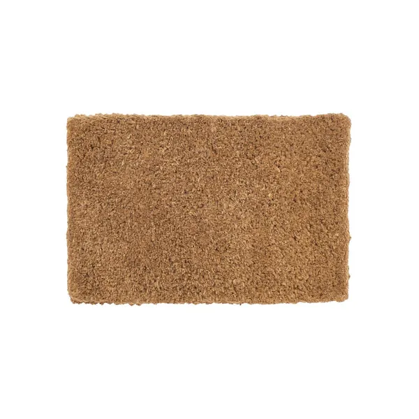 Nicola Spring Premium Handmade Coir Door Mat - 60cm x 40cm