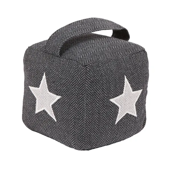 Nicola Spring Star Herringbone Door Stop