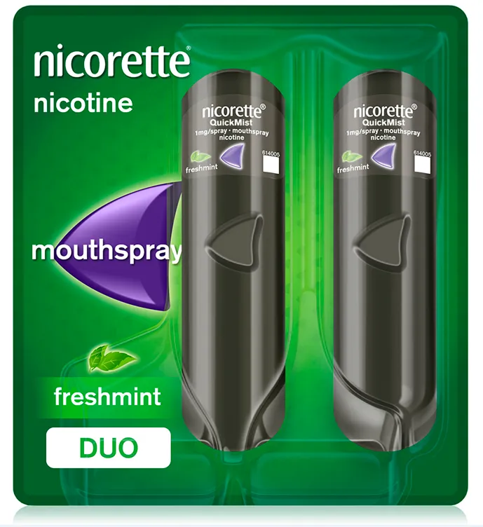 Nicorette Quick Mist Duo Freshmint