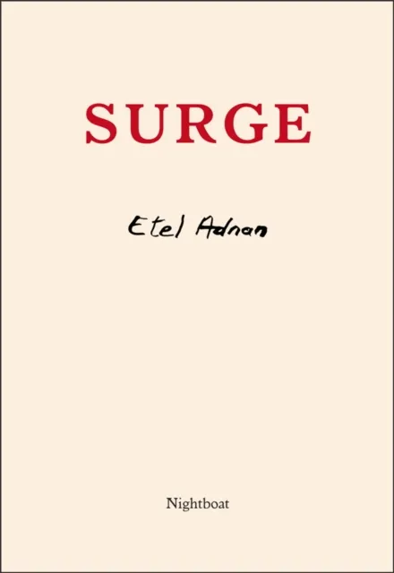 Nightboat Books Surge