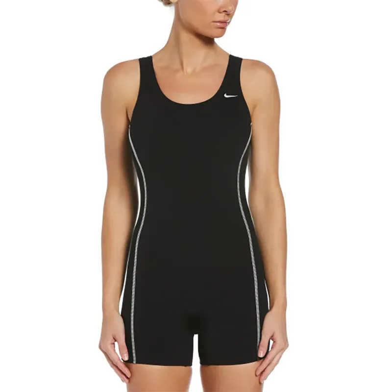 Nike Swim Hydrastrong Solid Swimsuit Black 30 Women