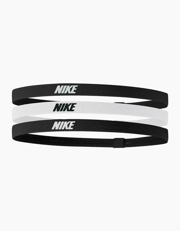 Men's Nike Mixed Width Headband (Pack of 3) - Black/Multi - Size: One size