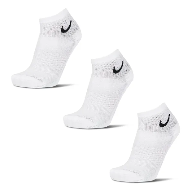 Nike Unisex Socks - White - Size 8-11 - White - Size: 8-11