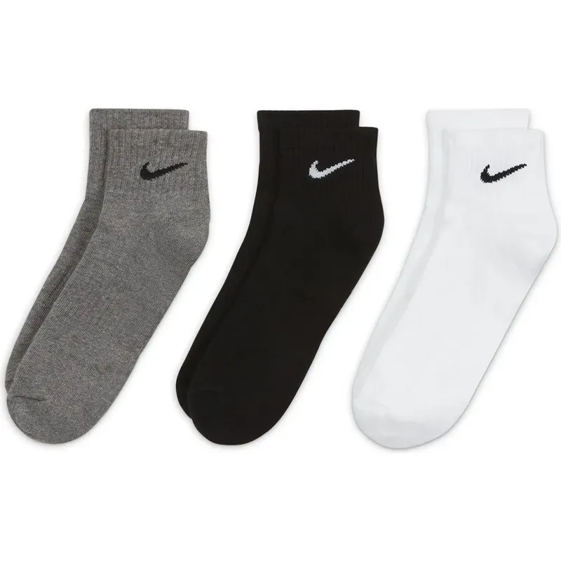 Nike Unisex Socks - White - Size 2 - 5 - White