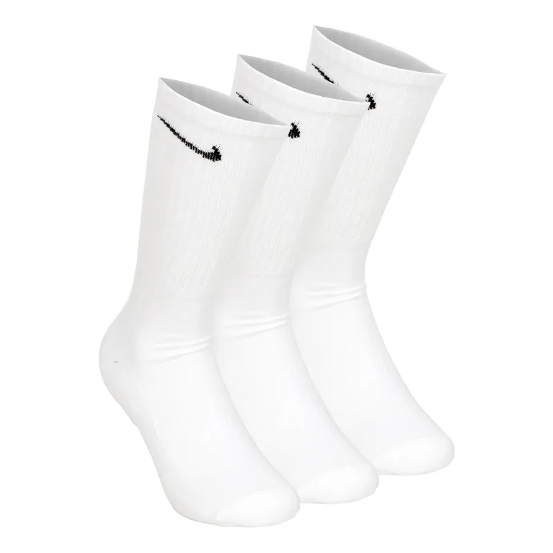 Nike Unisex Socks - White - Size 8-11 - White