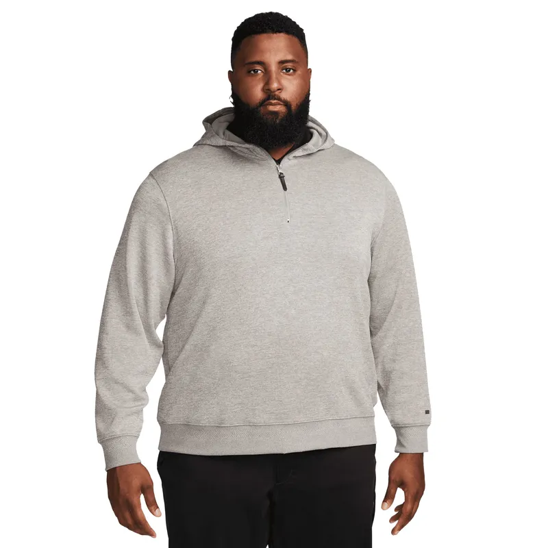 Men's Nike Mens Dri-Fit Golf Hoodie - Grey - Size: 42