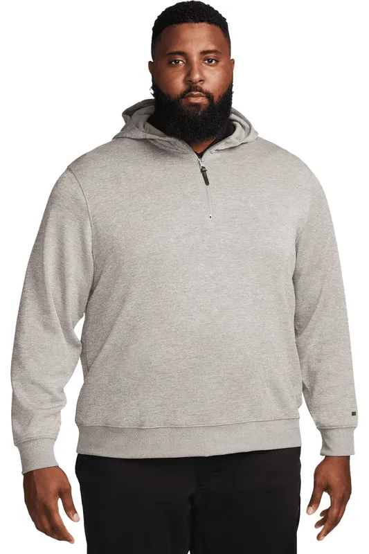 Men's Nike Mens Dri-Fit Golf Hoodie - Grey - Size: 38