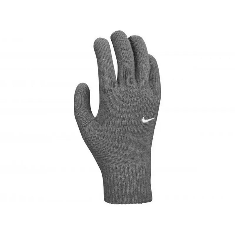 Nike Mens Knitted Swoosh Gloves (Grey) - Size L/xl