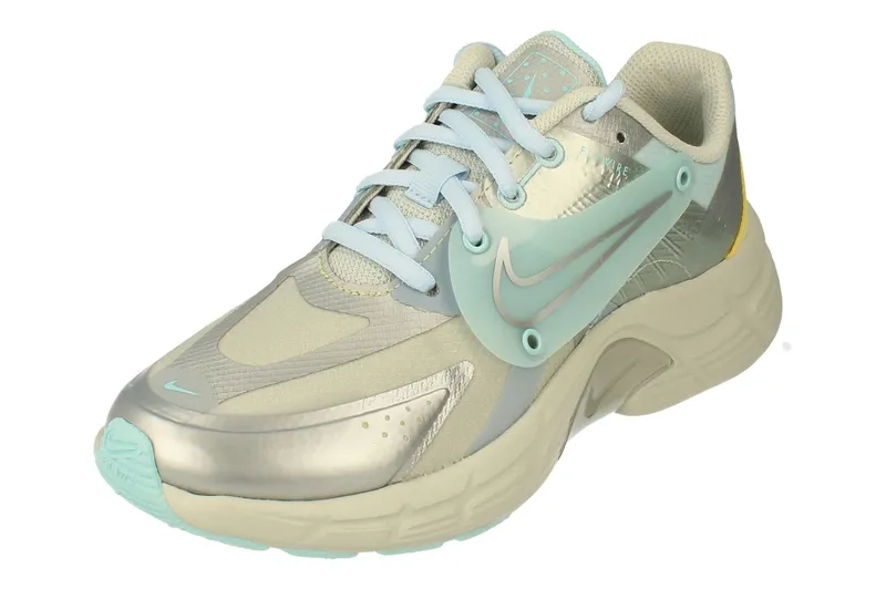 Nike Womens Alphina 5000 Silver Trainers - Size Uk 5.5