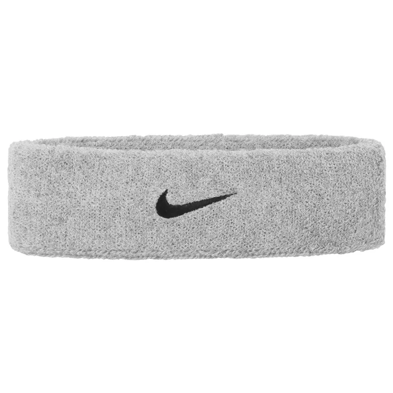 Nike Swoosh Headband-Grey.Black - grey