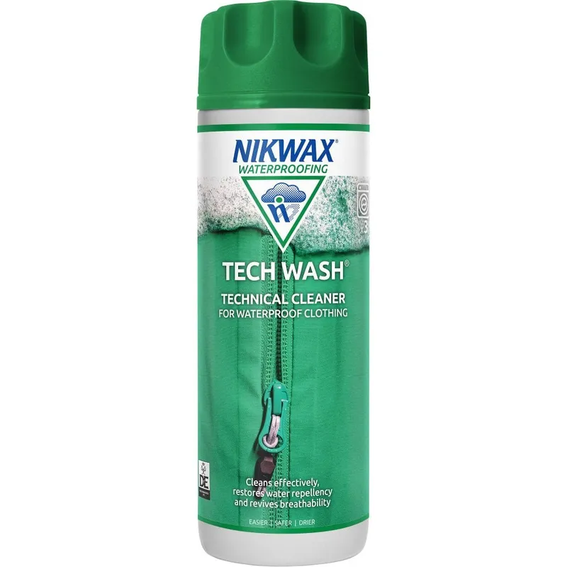 Nikwax Tech Wash - For Cleaning Outdoor Gear - 300ml