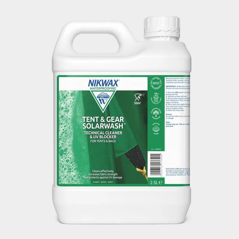 Nikwax Tent & Gear Solarwash 2.5L, White One Size