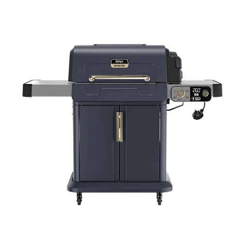 Ninja FlexFlame Gas Bbq & Outdoor Cooking System in Blue/Gold PG301UKBL by SharkNinja