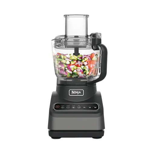 Ninja Food Processor with Auto-iQ Multifunctional Electric Food Chopper BN650UK in Grey Grey