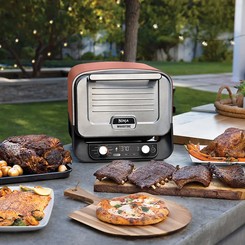 Ninja OO101UK Ninja Woodfire Electric Outdoor Oven - Orange