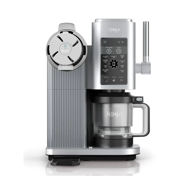Ninja Swirl by CREAMi 13 in 1 Soft Serve & Ice Cream Maker NC701UK in Silver Silver