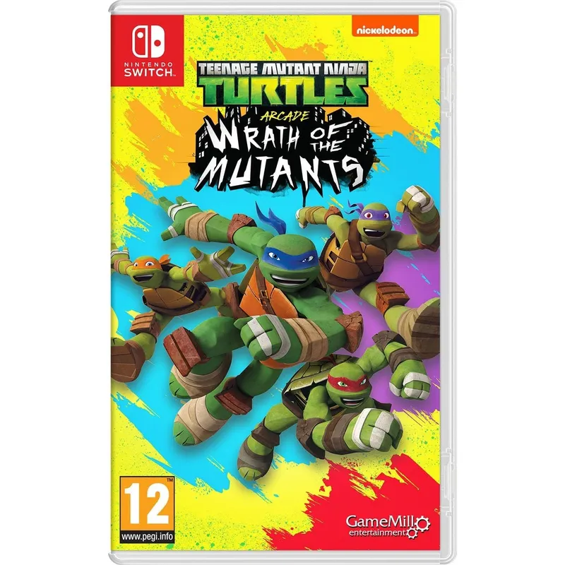 Nintendo Game Tmnt Arcade: Wrath of the Mutants - Nintendo Switch Game, New