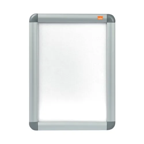 Nobo Aluminium Clip Frame A4 Silver
