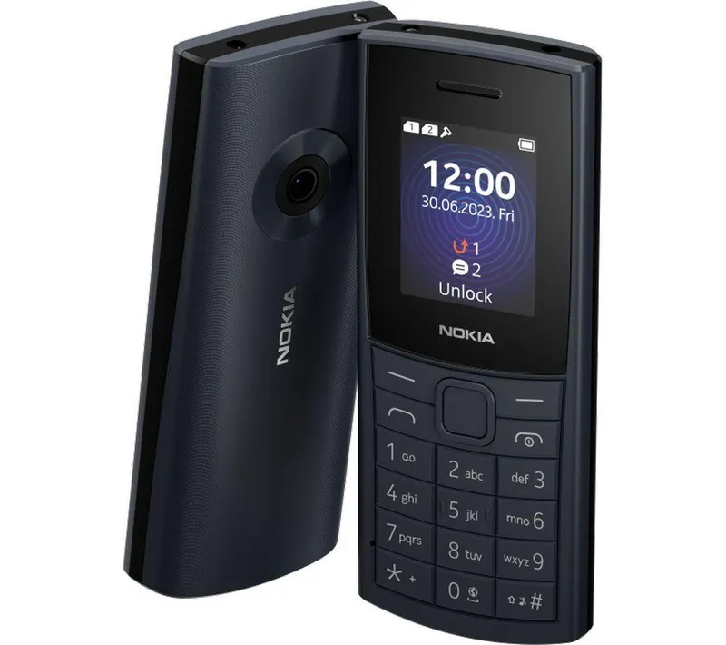 Nokia 110 - 128 MB, Blue, Blue
