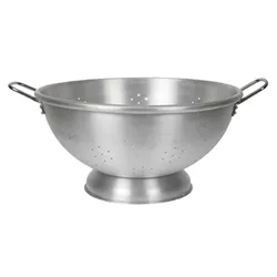 Non Branded Double-Handled Aluminium Colander 18.5"