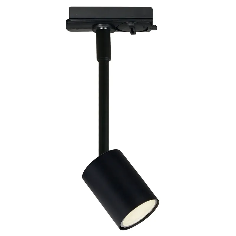 Nordlux 86189903 Explore Rail Light GU10 7W Black Flexible Swivel Head