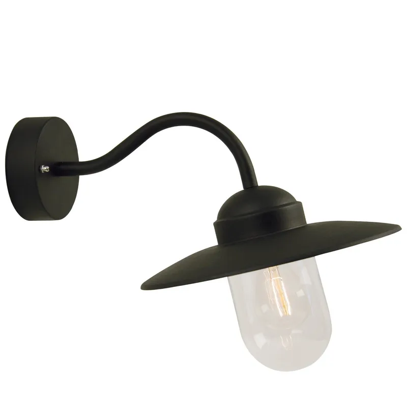 Nordlux 22671003 Luxembourg Outdoor Wall Light Black Classic Design