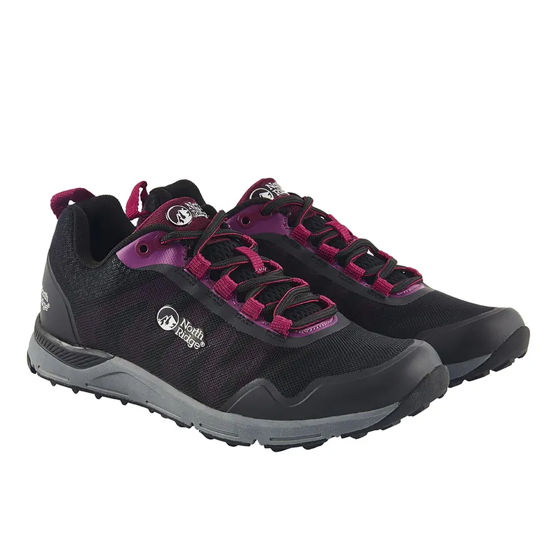 North Ridge Women's Pacer TR Running Shoes, Black