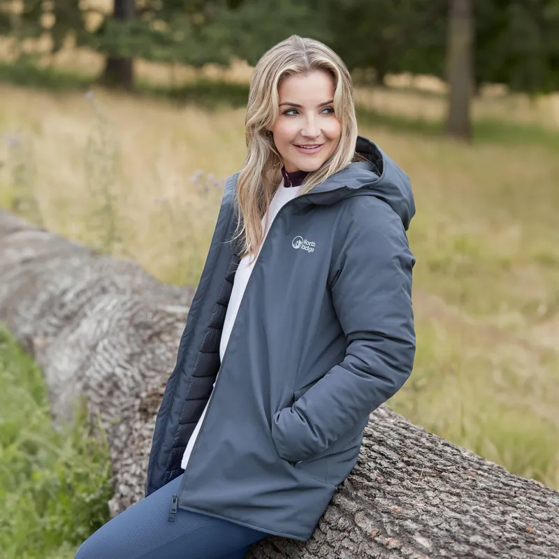 North Ridge Women's Latitude Parka Grey